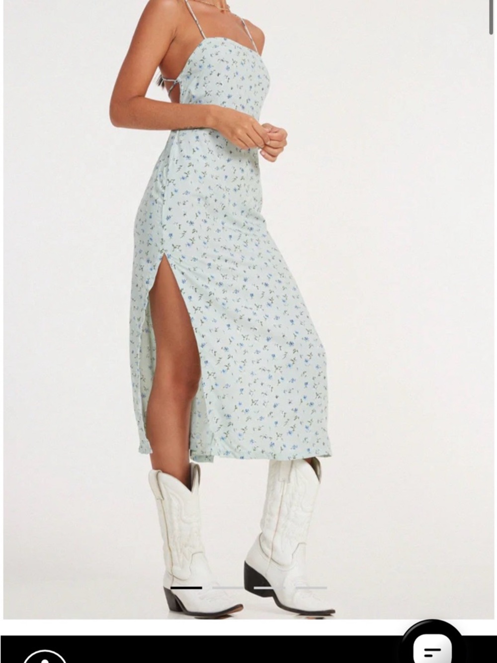 NWT Motel Rocks Nasita Midi